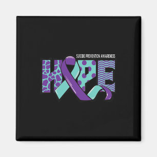 Suicide Prevention Awareness Mental Health Message Magnet