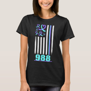 Suicide Prevention Awareness Mental Health Support T-Shirt