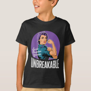 Suicide Prevention Awareness Mental Health Warrior T-Shirt