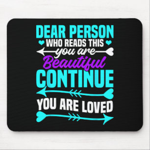 Suicide Prevention Awareness Month Mental Health S Mouse Mat
