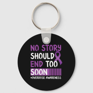 Suicide Prevention Awareness No Story Should End T Key Ring