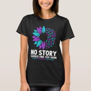 Suicide Prevention Awareness No Story Should End T T-Shirt