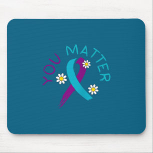 Suicide Prevention Awareness Person Behind Me (2 S Mouse Mat