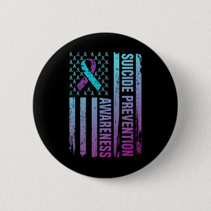 Suicide Prevention Awareness Prevention Suicide Us 6 Cm Round Badge