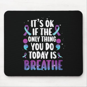 Suicide Prevention Awareness Purple And Teal 6 Mouse Mat