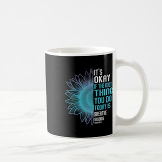 Suicide Prevention Awareness Purple And Teal  Coffee Mug