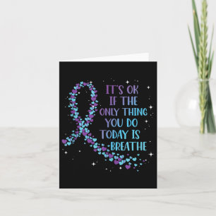 Suicide Prevention Awareness Purple And Teal Tank Card