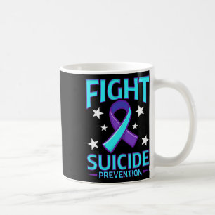 Suicide Prevention Awareness Ribbon Fight Suicide Coffee Mug