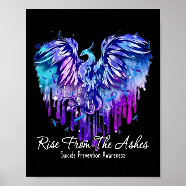 Suicide Prevention Awareness Rise From -phoenix -  Poster (Front)