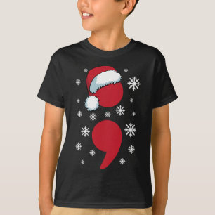 Suicide Prevention Awareness Santa Claus Santa Hat T-Shirt