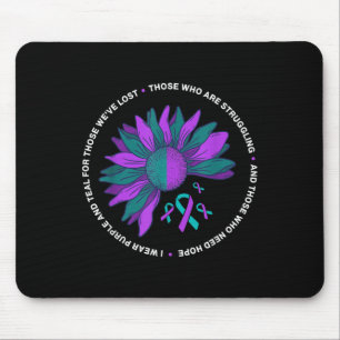 Suicide Prevention Awareness Saying Depression Men Mouse Mat