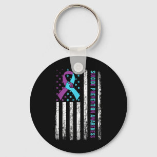 Suicide Prevention Awareness Survivor Support Amer Key Ring
