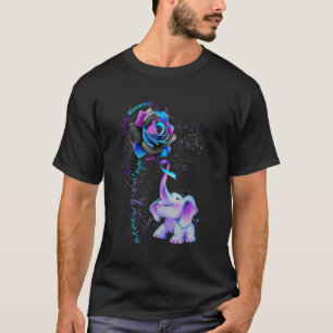 Suicide Prevention Awareness Teal & Purple Ribbon T-Shirt