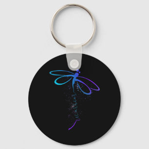 Suicide Prevention Awareness Warrior Dragonfly Sem Key Ring