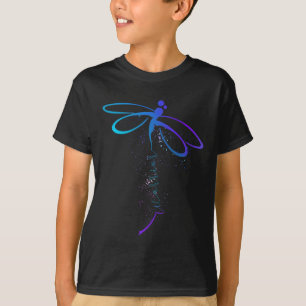Suicide Prevention Awareness Warrior Dragonfly Sem T-Shirt