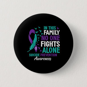 Suicide Prevention Awareness Week 2022 Support Rib 6 Cm Round Badge