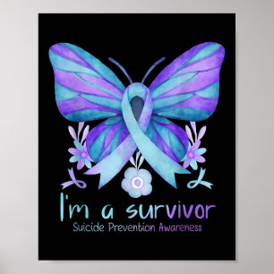 Suicide Prevention Awareness Week Butterfly Im A S Poster