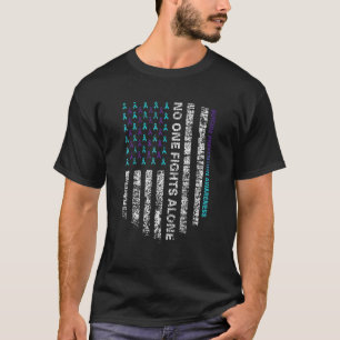 Suicide Prevention Awareness Week  Ribbon American T-Shirt