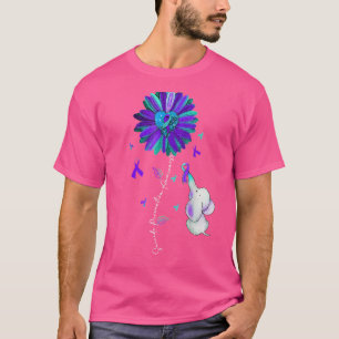 Suicide Prevention Awareness Week Ribbon Sunflower T-Shirt