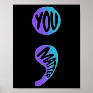 Suicide Prevention Awareness Week You Problem Semi Poster
