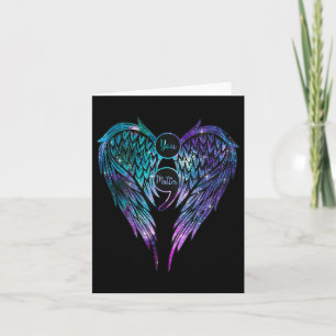 Suicide Prevention Awareness Your Angel Wings On B Card