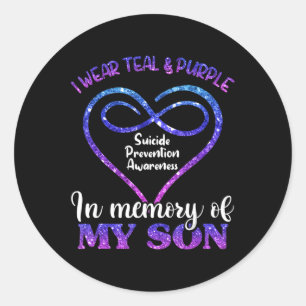 Suicide Prevention Classic Round Sticker