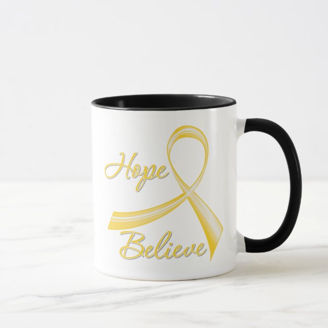 Suicide Prevention - Hope Believe Mug (Right)