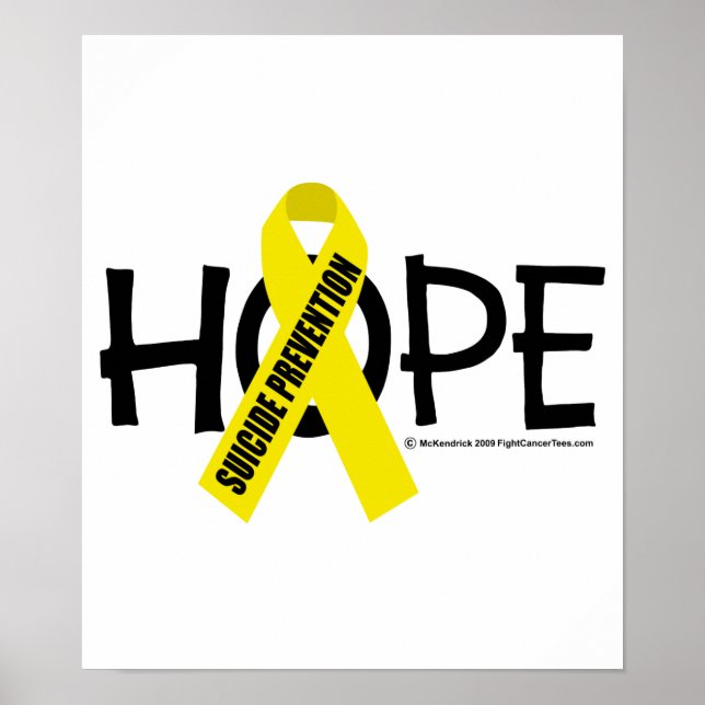 Suicide Prevention Hope Poster (Front)