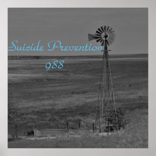 Suicide Prevention hotline Motivational Poster