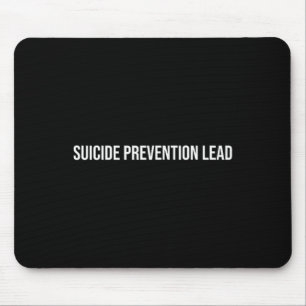 Suicide Prevention Lead Mental Health Mouse Mat