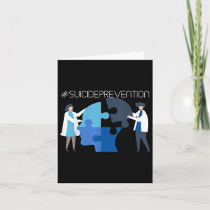 Suicide Prevention - Mental Health Awareness 1  Card