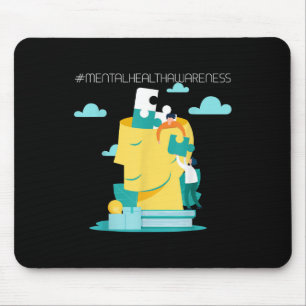 Suicide Prevention - Mental Health Awareness 8 Mouse Mat