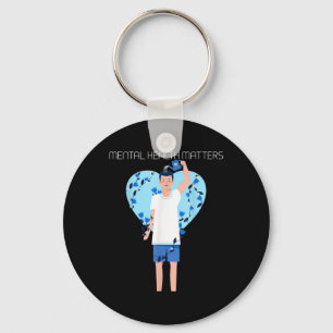 Suicide Prevention - Mental Health Awareness Key Ring
