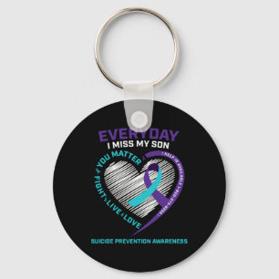 Suicide Prevention Son Mum Dad S Men Women Gifts Key Ring