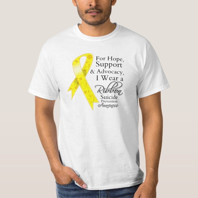 Suicide Prevention Support Hope Awareness T-Shirt (Front)