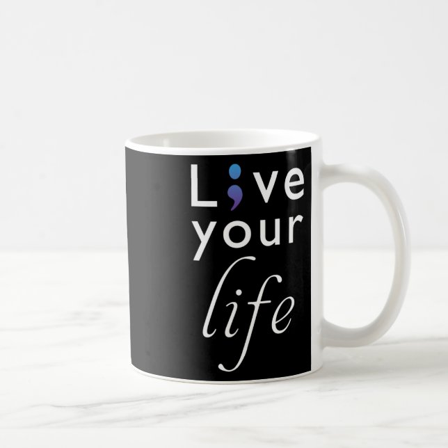 Suicide Prevention Support Teacher  Coffee Mug (Right)