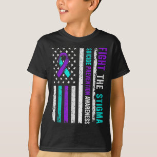 Suicide Prevention Suprt Fight Stigma Suicide Awar T-Shirt