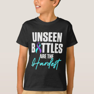 Suicide Prevention Warrior Mental Health Awareness T-Shirt
