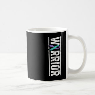 Suicide Prevention Warrior - Sideways Awareness Ri Coffee Mug