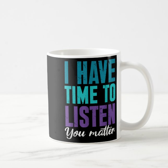 Suicide Prevention You _ I For Suprters  Coffee Mug (Right)