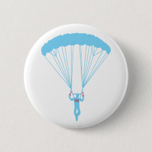 suicide skydive 6 cm round badge
