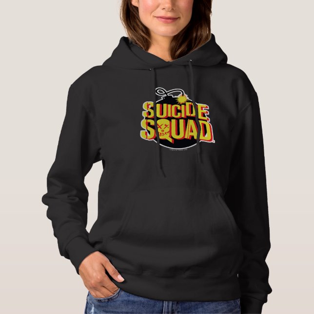 Suicide Squad | Bomb Logo 2 Hoodie (Front)