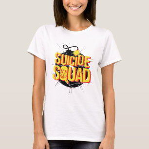 Suicide Squad   Bomb Logo 3 T-Shirt