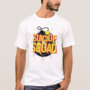 Suicide Squad   Bomb Logo 3 T-Shirt