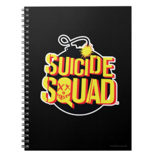 Suicide Squad Bomb Logo Notebook