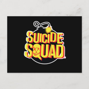 Suicide Squad Bomb Logo Postcard