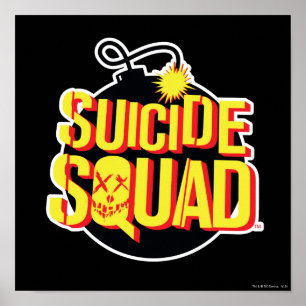 Suicide Squad   Bomb Logo Poster