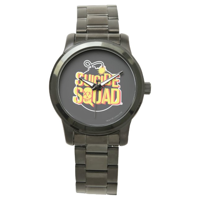 Suicide Squad | Bomb Logo Watch (Front)