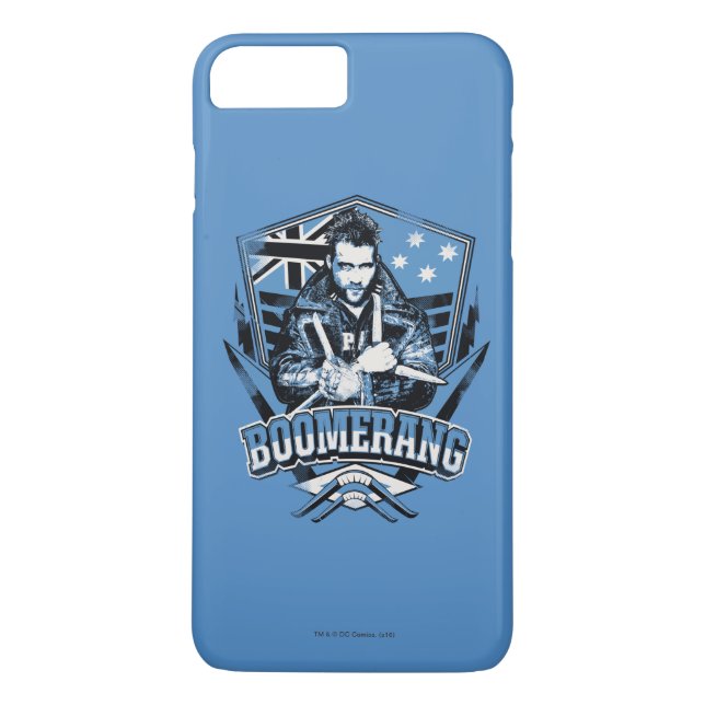 Suicide Squad | Boomerang Badge Case-Mate iPhone Case (Back)