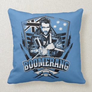 Suicide Squad   Boomerang Badge Cushion